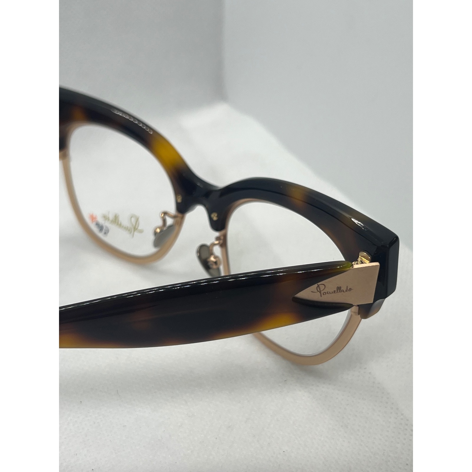 Pomellato Pm0026o 003 Tortoise Gold Cat Eye Eyeglasses Frames 47-20-140 — image 7 of 7